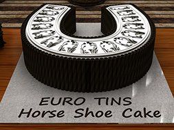 Horse Shoe Shaped Birthday Novelty Baking Cake Tin Pan N6