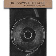 Dress My Cupcake DMCM001 Chocolate Candy Mold, Plain Record