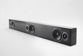 M&amp;K Sound MP9-BLK On-Wall Soundbar System - Black N4