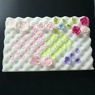 SHINA 2Pcs Kitchen Sugarcraft Fondant Foam Pad Dry Flower Sponge Mats Cake Decorating N3