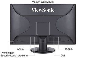 ViewSonic VA2445M-LED 24-Inch Screen LED-Lit Monitor N4