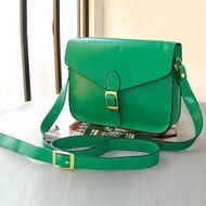 Banggood Fashion PU Leather Envelope Clutch bag Candy Color N8