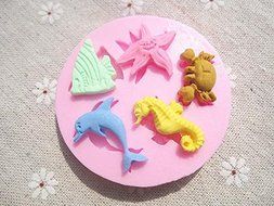 HT BAKEWARE | Sea Creatures Silicone Mold N4