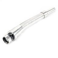 uxcell Plastic Bathroom Washing Machine Washer Drain Hose Pipe Silver Tone N3