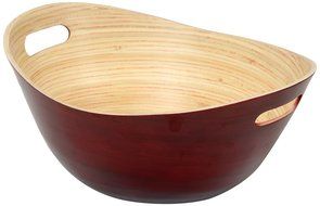 Whirley Pop 44301 Bamboo Popcorn Serving Bowl, Charcoal N2