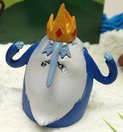 Adventure Time and Regular Show Birthday Cake Topper Set Featuring Finn, Jake, Princess Bubblegum, Ice King and... N6