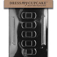 Dress My Cupcake DMCJ028 Chocolate Candy Mold, Band-Aid and Thermometer Ban