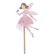 M2cbridge 48 Pack Ballerina Fairy Cupcake Toppers Cupcake Sticks Food Flags for Weddings or Parties (12 Bride+... N14