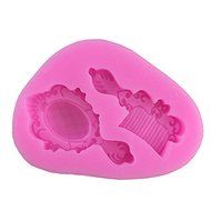 Mr.S Shop 3D Makeup mirror Combs Liquid Silicone Mold Turning Sugar Cake Chocolates Mold Kitchen Baking Tools&#65292;... N2