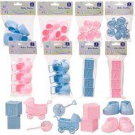 Girl Baby Shower Decorative accents, great for centerpieces, cake toppers and more! (PINK ONLY)