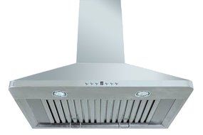 Z Line KF1-30-LED Stainless Steel Wall Mount Range Hood, 30-Inch