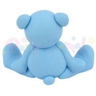 Cake Star Topper - Blue Teddy Bear - Cake Decoration Baby / Christening Celebration Topper N2