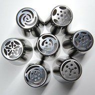 7PCS Stainless Steel Nozzles Russian Tulip Icing Piping Pastry Decorating Tips Cake Cupcake Decorator Rose Kitchen... N3