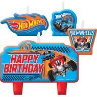 Hot Wheels &#039;Wild Racer&#039; Mini Candle Set (4pc)