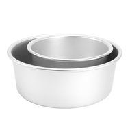 UniqueBella 6 Inch Cake Baking Tin Pan Mould Mold Box Round Deep Loose Base Removable Bottom Anodized Aluminum N5