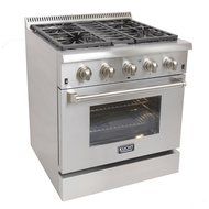 KUCHT KRD306F Pro-Style 30" Dual Fuel 4.2 cu.ft. Range in Stainless Steel with Convection Oven N2