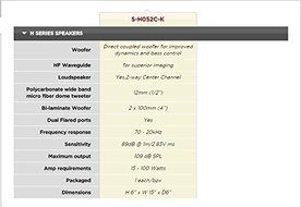 Pioneer Direct Coupled Woofer Loudspeaker S-H052C-K N2