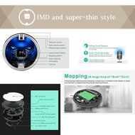 Docooler JISIWEI Robotic Vacuum Cleaner Robot with 1080p Camera WiFi Infrared/APP Remote Control N6