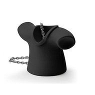 Cool Tea Infuser Tea Shirt by Qualy Design Studio. Black Color. Unique Tea Ball will Make Great Gift for Tea Lovers... N4