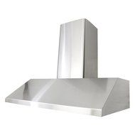 KOBE Range Hoods CHX7930SQB-WM-1 Contemporary Wall Mount Range Hood, 3-Speed, 680 Cfm, LED Lights, Baffle Filters... N4