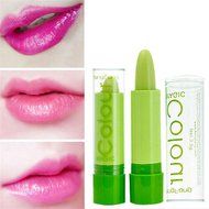 GUAngqi Magic Temperature Color Changing Lipstick Moisture Green to Pink Lip N2