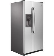 GE GSE22ESHSS 21.8 Cu. Ft. Stainless Steel Side-By-Side Refrigerator - Energy Star N6