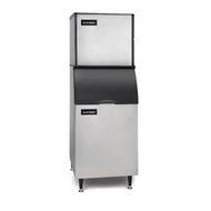 Ice-O-Matic ICE0520FA-B42PS ENERGY STAR 520 lb 22" Air-Cooled Full Cube Ice Machine w/ Storage Bin