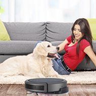 COVER All-in-One Robotic Vacuum with Wet/Dry Mop Module and Virtual Wall N6