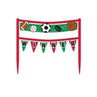 Cardboard Classic Sports Cake Bunting Topper N12