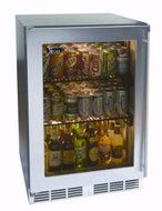 Perlick HA24RB-3-3R 24" Built-in ADA Compliant Refrigerator with 4.8 cu. ft. Capacity 525Btu Commercial-Grade...