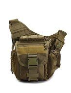 SB@Tactical Super Saddle Bag Messenger Bag Shoulder Camera Bag Backpack Camera Bag Outdoor Camouflage , color 1#