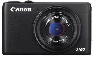 Canon digital camera PowerShot S120 (black) F value 1.8 24 mm wide-angle 5 x optical zoom PSS120 (BK) - International... N6