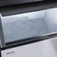 Della Stainless Steel Commercial Ice Maker Undercounter Freestanding Machine, 100LB/24hr N6