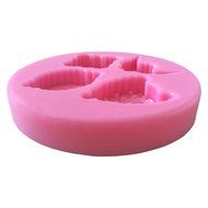 FLY 3D Angel and Queen Shape Silicone Chocolate Fondant Mold,Pink N5