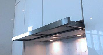 Faber CRIS36SSH300 36" Cristal Slide Out Range Hood, Stainless Steel, 300 CFM N2