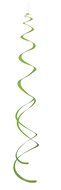 Plastic Hanging Swirl Decorations, 26&quot;, Light Blue, 8 Count N24