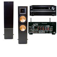 Klipsch RF-7 II Floorstanding Speaker (black-pair) Onkyo TX-NR838 7.2