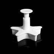 4PCS Sea Shells Cake Baking Mold Plunger Cutter Cake Cookies Cutter Mold Baking Tools N5