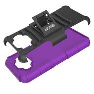 Galaxy J5 Case, HLCT Rugged Shock Proof Dual-Layer PC and Soft Silicone Case With Built-In Kickstand for Samsung... N21