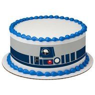 Star Wars R2-D2 Cake Strips Licensed Edible Cake Topper #7420 N2