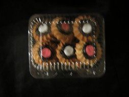 Clear Cookie Containers boxes - 12 boxes