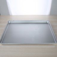 Aluminum Non-stick Baking Cookies Breads Sheet Pan Tray Plate Tool Silver Tone, 18&quot; x 13&quot; N10
