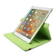 ipad Case Red,TechCode 360 Degrees Rotating Magnetic PU Leather with Stand Smart Auto Sleep/Wake Feature Case... N96