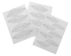Autumn Carpenter Designs Texture Mat Set - Feathers