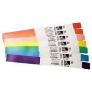 Zebra Z-Band ID Label - 1" Width x 10" Length - 4 / Carton 10012712-1