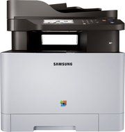Samsung - Xpress C1860FW Wireless Color All-In-One Laser Printer - White/Black N2