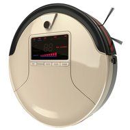 Bobsweep Pet Hair 4-in-1 Robotic Vacuum Cleaner and Mop, Champagne Robot, HEPA, Floor Sweep Vacuum (Complete Set... N4