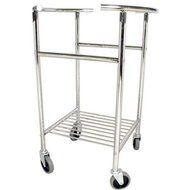 Deluxe Ss Mixing Bowl, Mobile Stand -- 1 Each