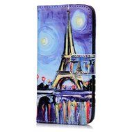 iPhone 7 Case (4.7 inch) - Wallet Folio Flip Premuim PU Leather Case Colorful Print Design with Stand Magnetic... N125