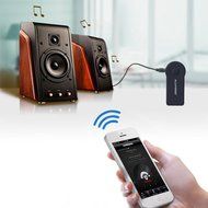 ALLOYSEED Bluetooth Audio Receiver Adapter Portable Wireless 3.5mm Streaming Car Kit AUX Audio Music Receiver... N4